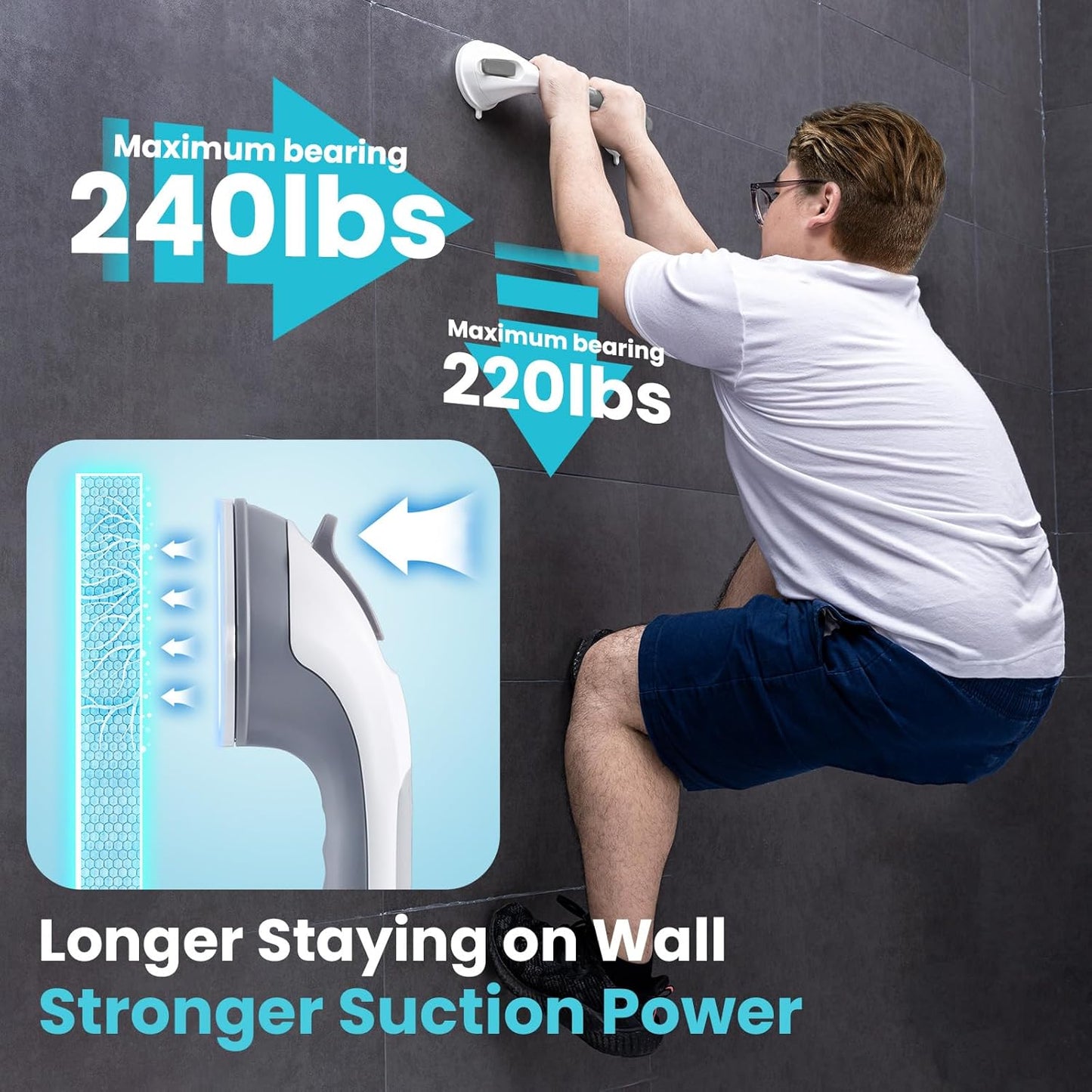 TAILI Shower Grab Bar installation video