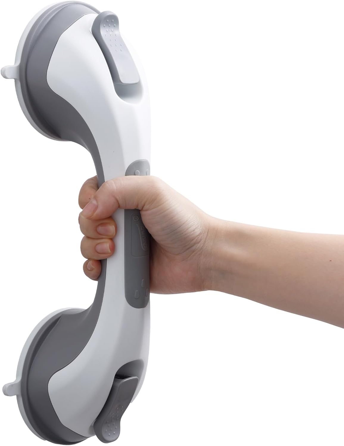 TAILI Nice Series 12 Inch Suction Shower Grab Bar – No-Drill Bathroom Safety Handle