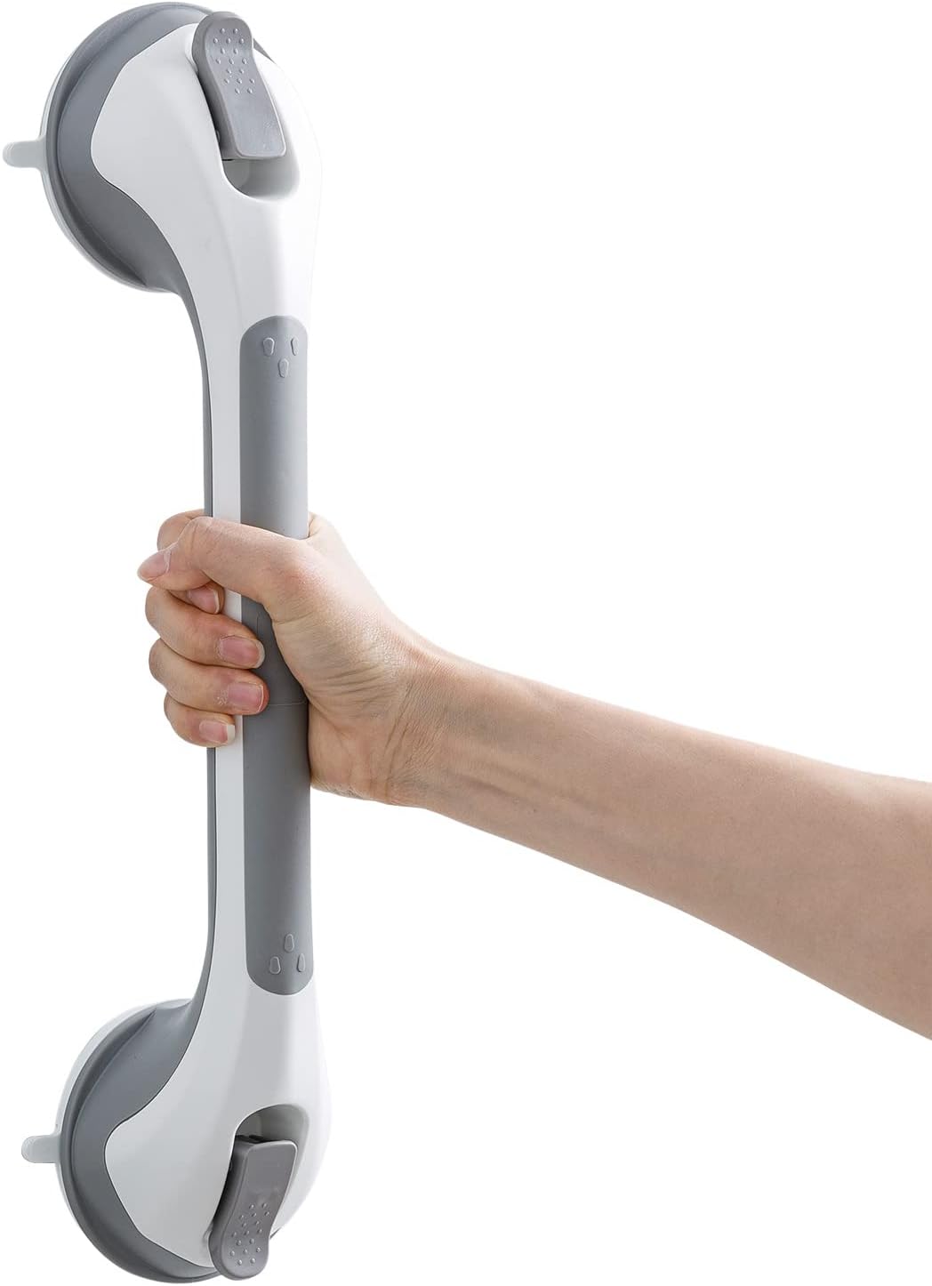 TAILI Nice Series 16.8 Inch Suction Shower Grab Bar – No-Drill Bathroom Safety Handl