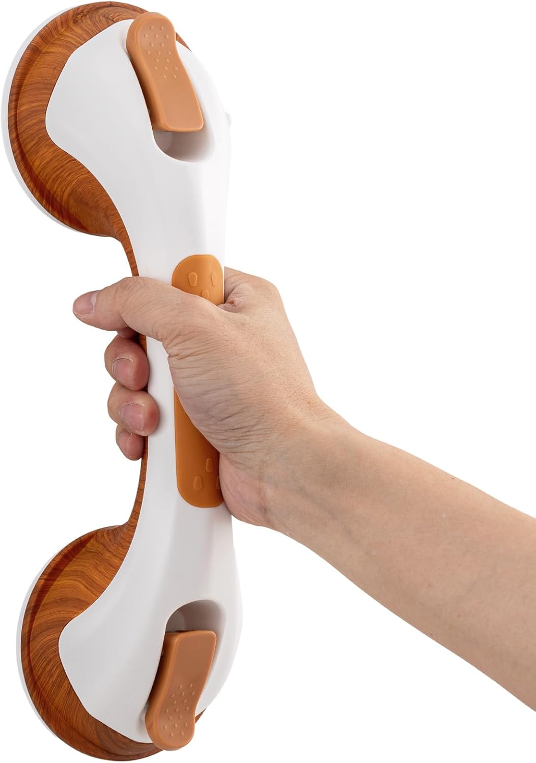 TAILI Nice Series 12 Inch Suction Shower Grab Bar – No-Drill Bathroom Safety Handle