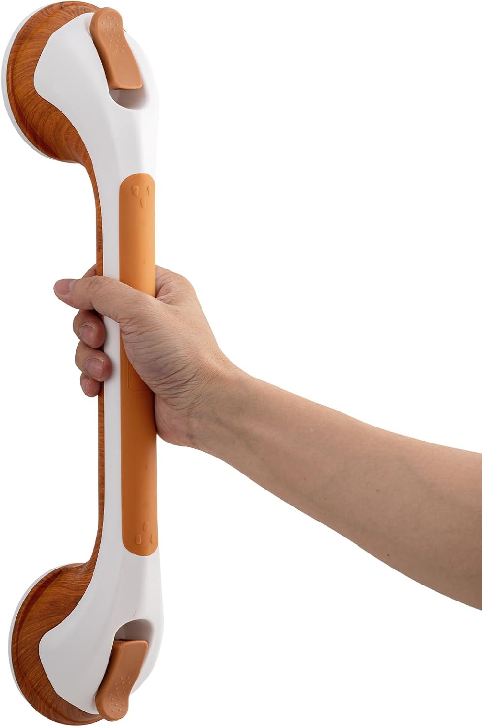 TAILI Nice Series 16.8 Inch Suction Shower Grab Bar – No-Drill Bathroom Safety Handl