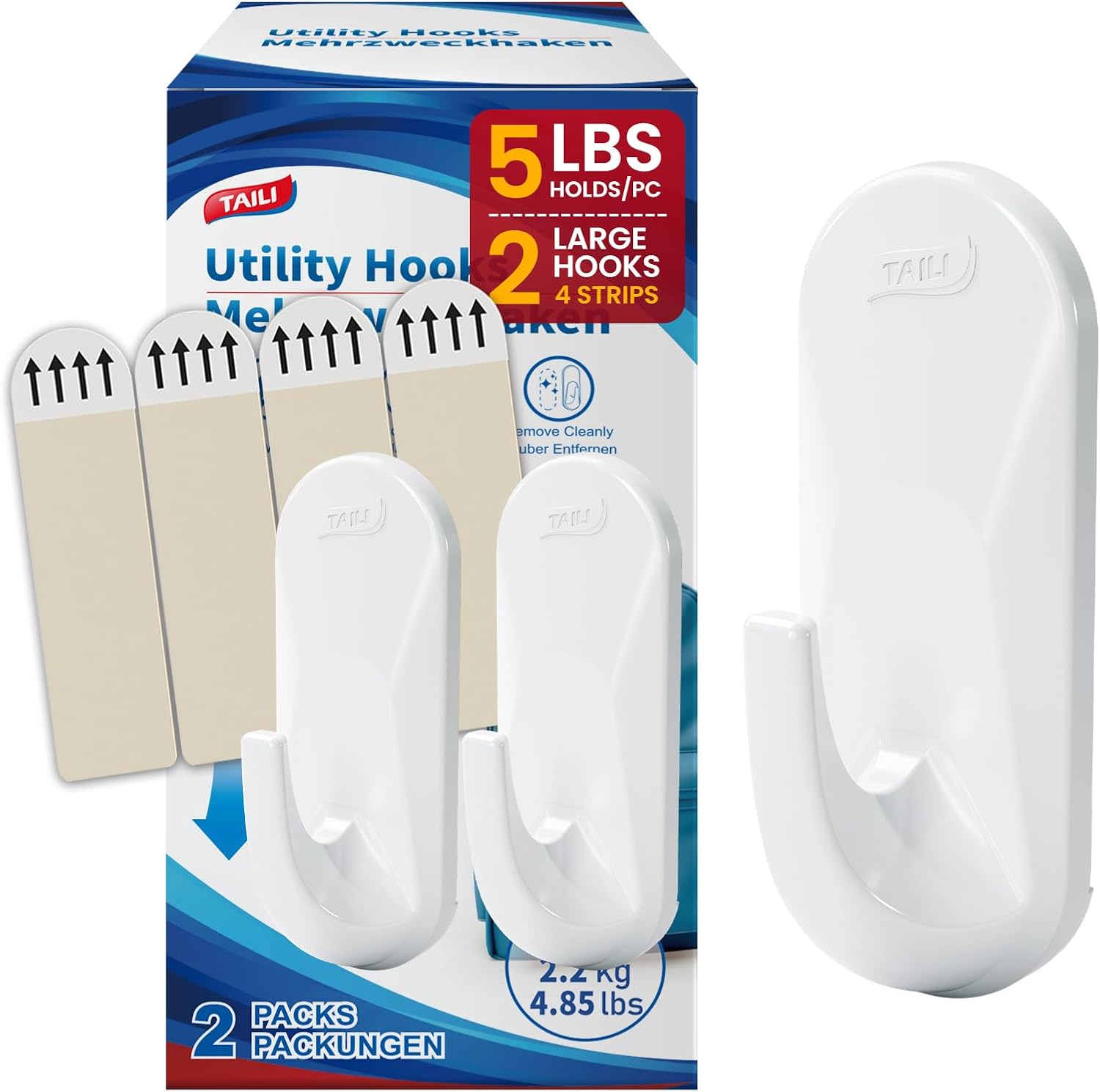 TAILI Easy-Cloud  Heavy Duty Hanging Hooks