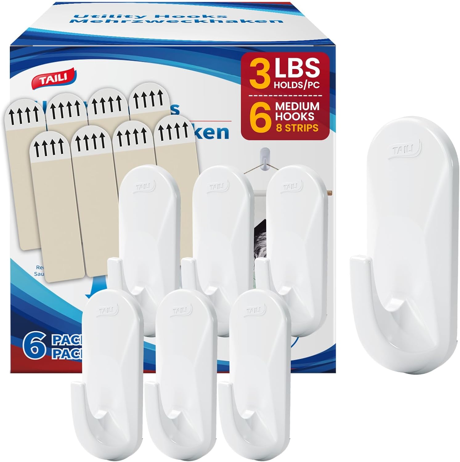 TAILI Easy-Cloud  Heavy Duty Hanging Hooks