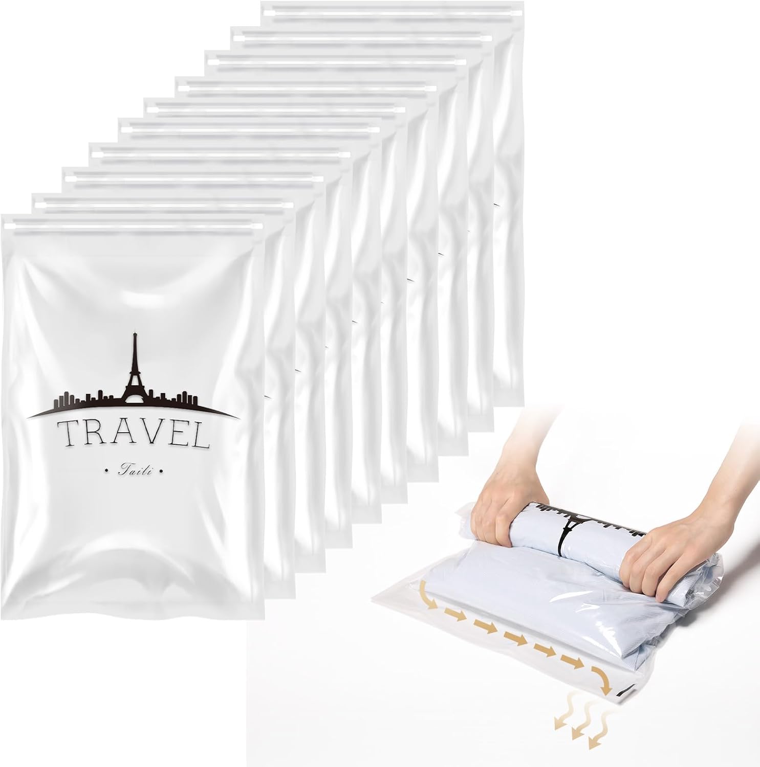 TAILI Clean Travel Compression Bags