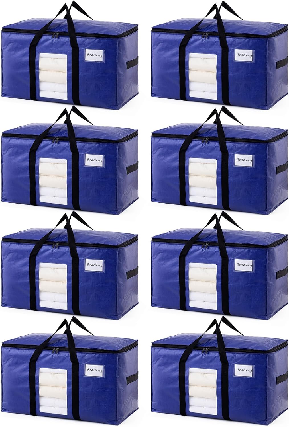 TAILI Dark Blue Extra Large  Moving Bags with Window