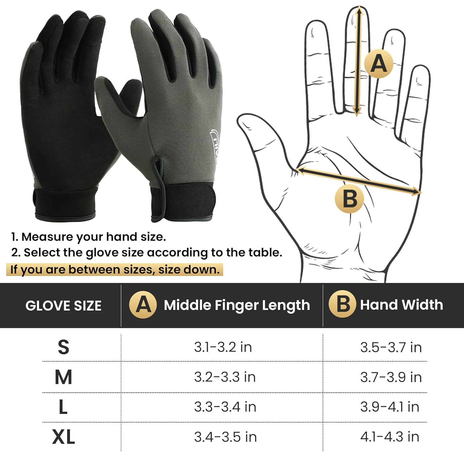 intensity safety light handschuhe TAILI Feather-Light Series Cut Resistant Work Gloves – Grip & Touchscr – TAILI Store
