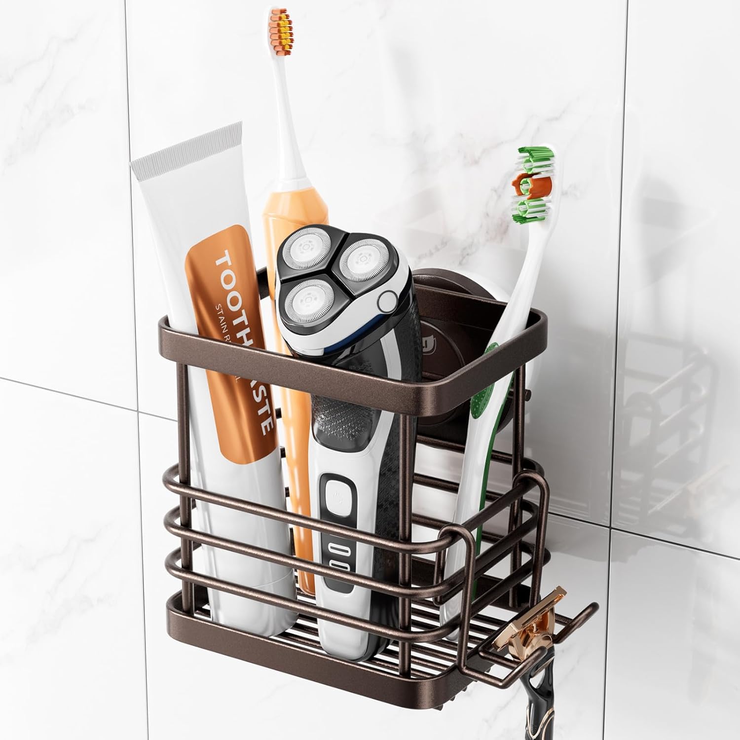 TAILI Trace Series Patented Suction Toothbrush Holder