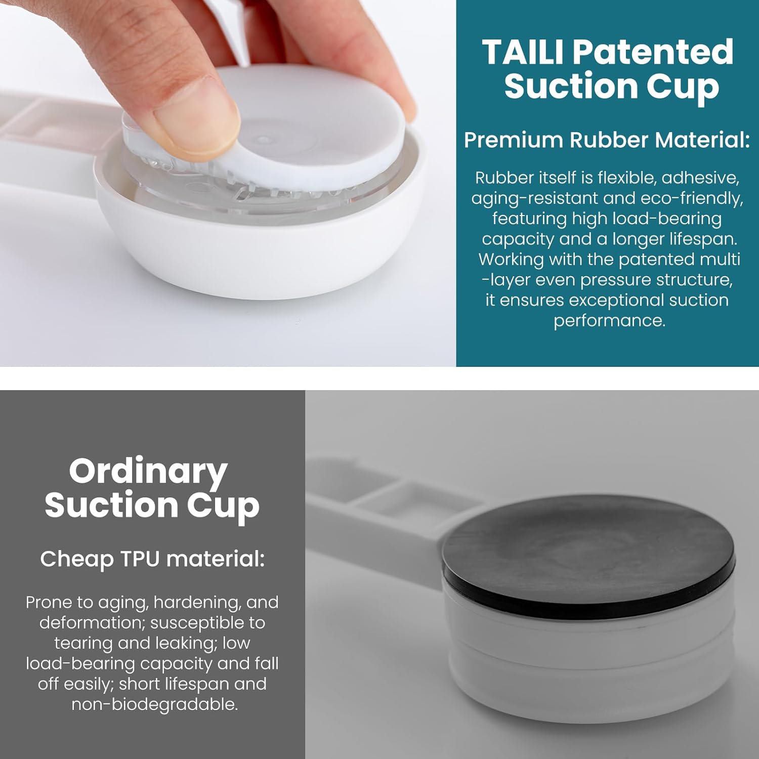 TAILI Nice Series Suction Towel Hooks