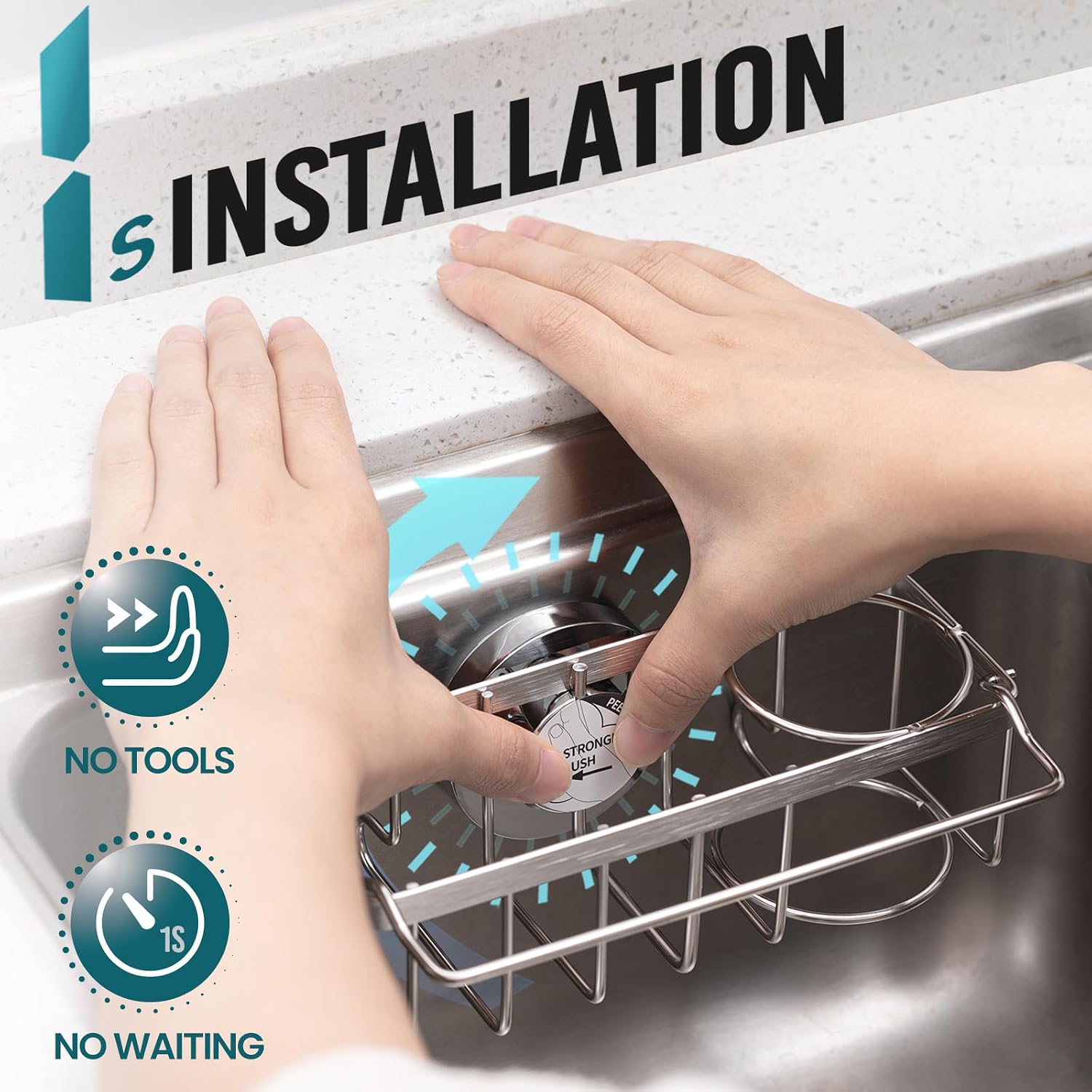 TAILI Suction Sink Caddy