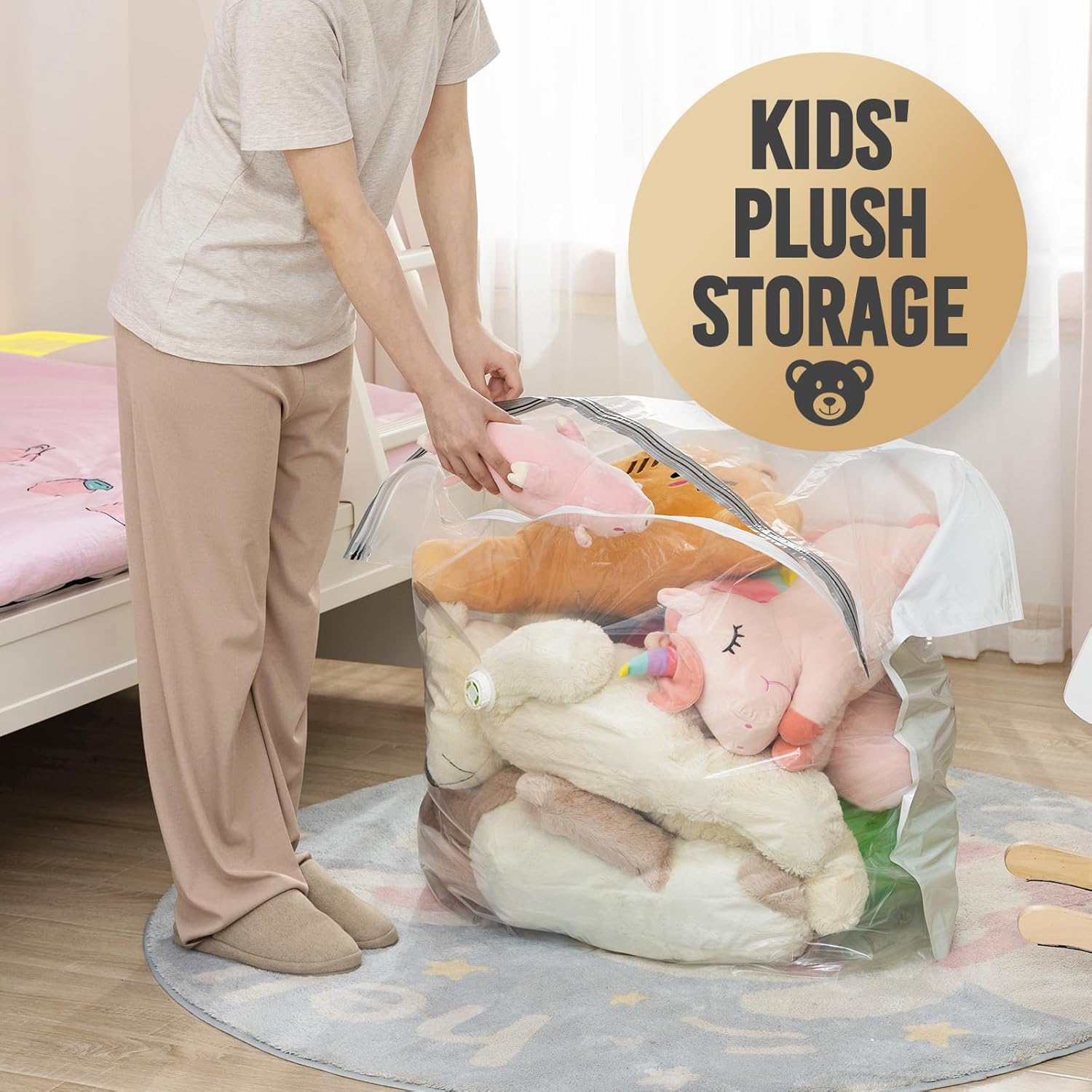 TAILI Supe Jumbo Cube Vacuum Storage Bags