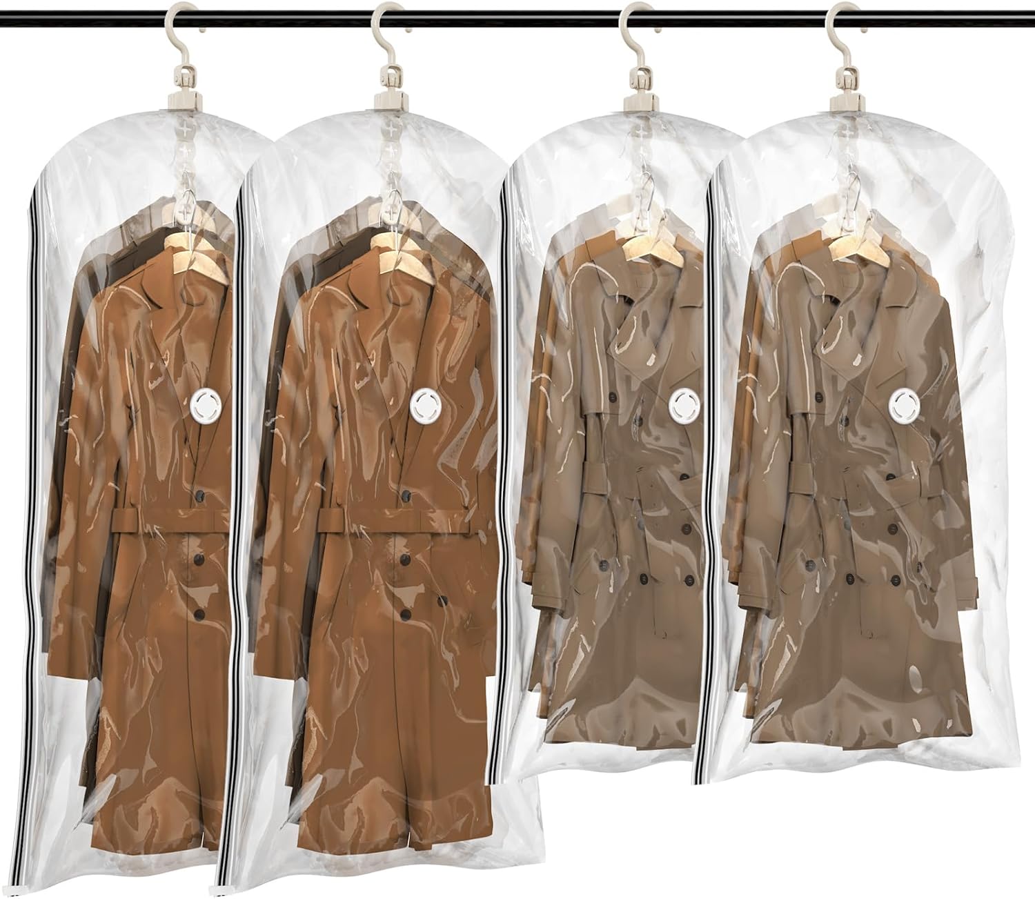 TAILI Black Hanging Vacuum Storage Bags