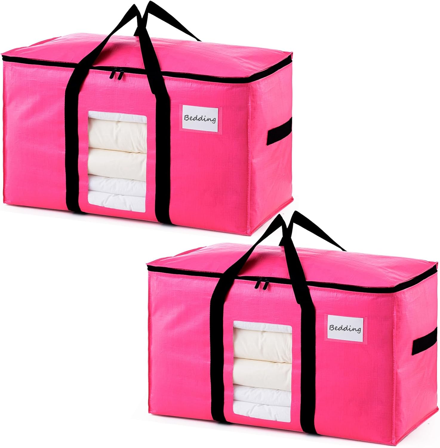 TAILI Pink Extra Large  Moving Bags with Window