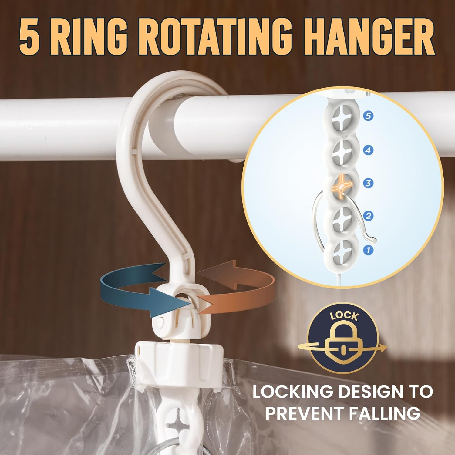 TAILI  Clean Hanging Vacuum Storage Bags