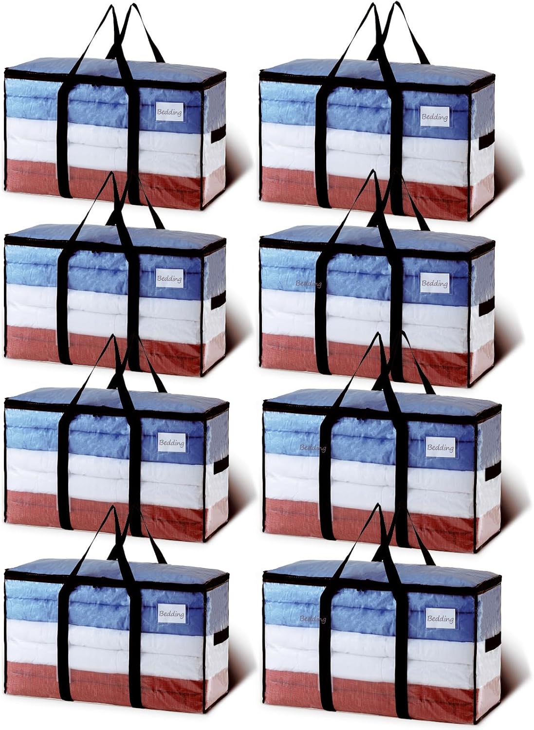 TAILI Clear Extra Large  Moving Bags with Window