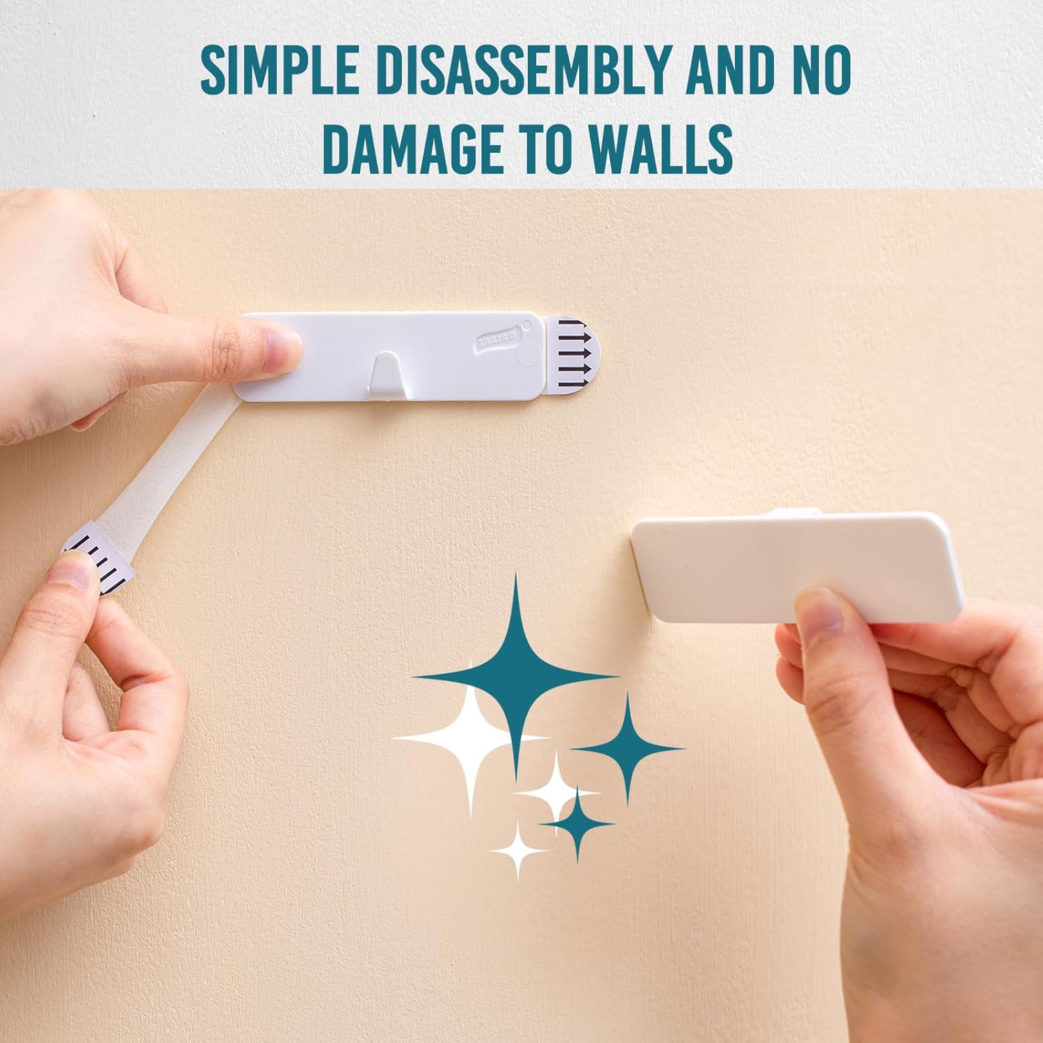 TAILI Easy-Magic Adhesive Sawtooth Hangers