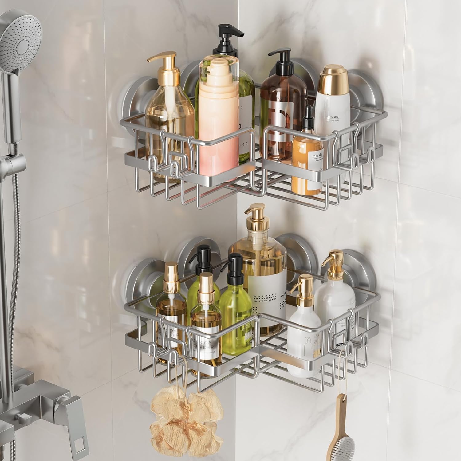 TAILI LINE Series Suction Corner Shower Caddy