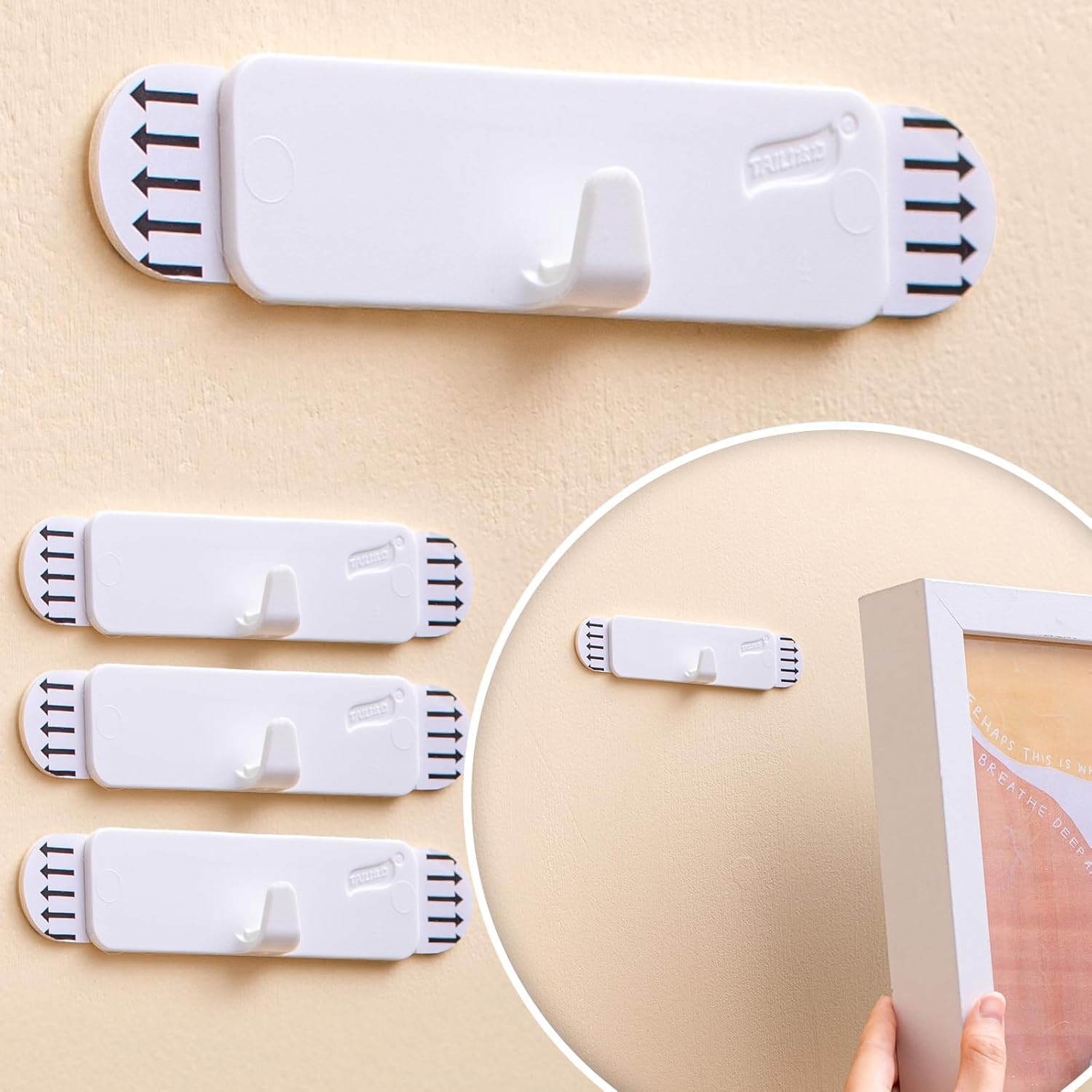 TAILI Easy-Magic Adhesive Sawtooth Hangers