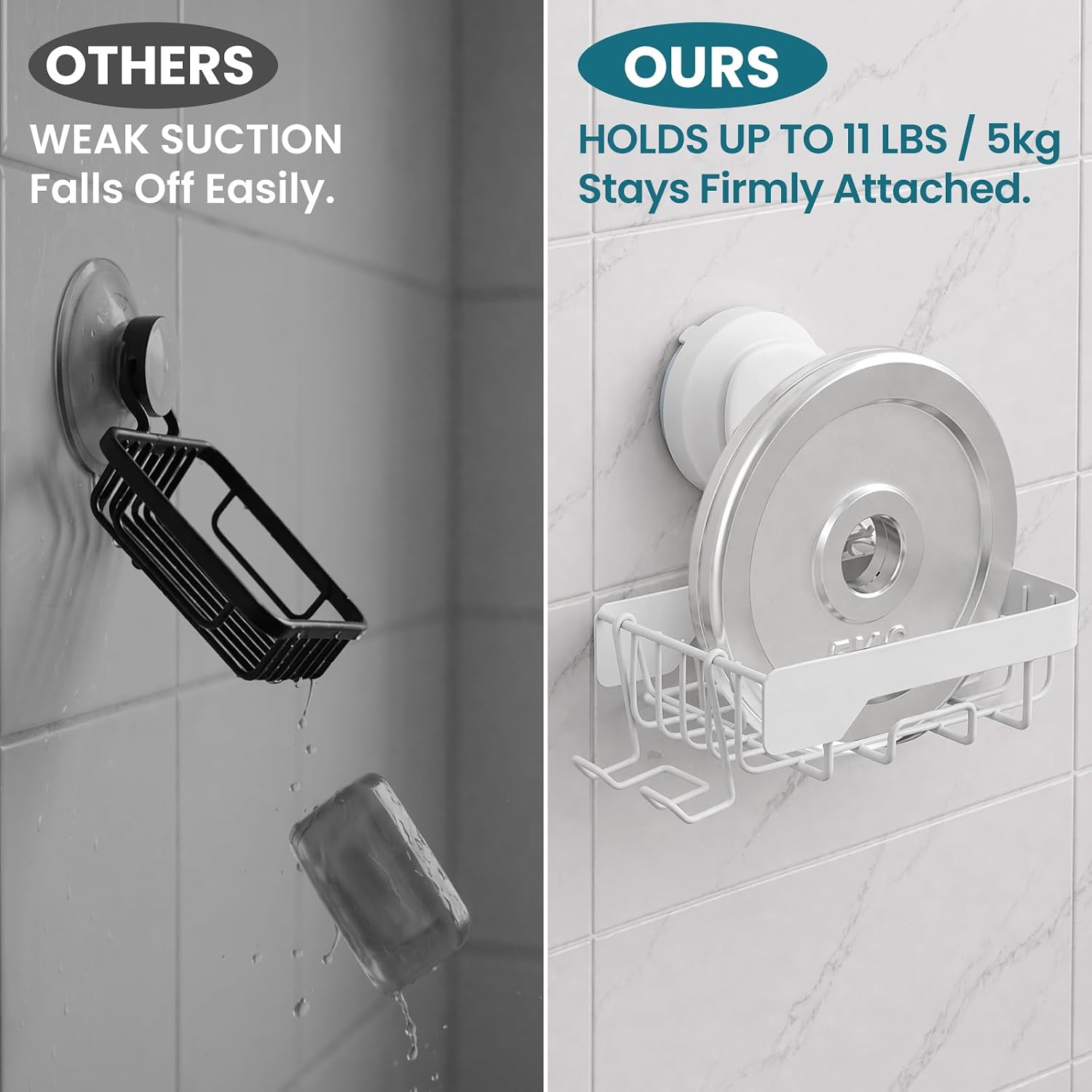 TAILI Suction Visible Indicator Soap Dish