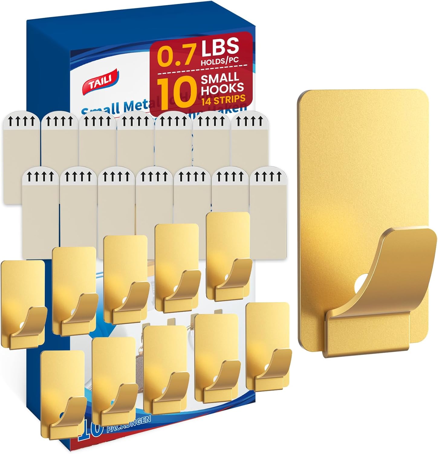 TAILI Easy-Metal Adhesive Hooks