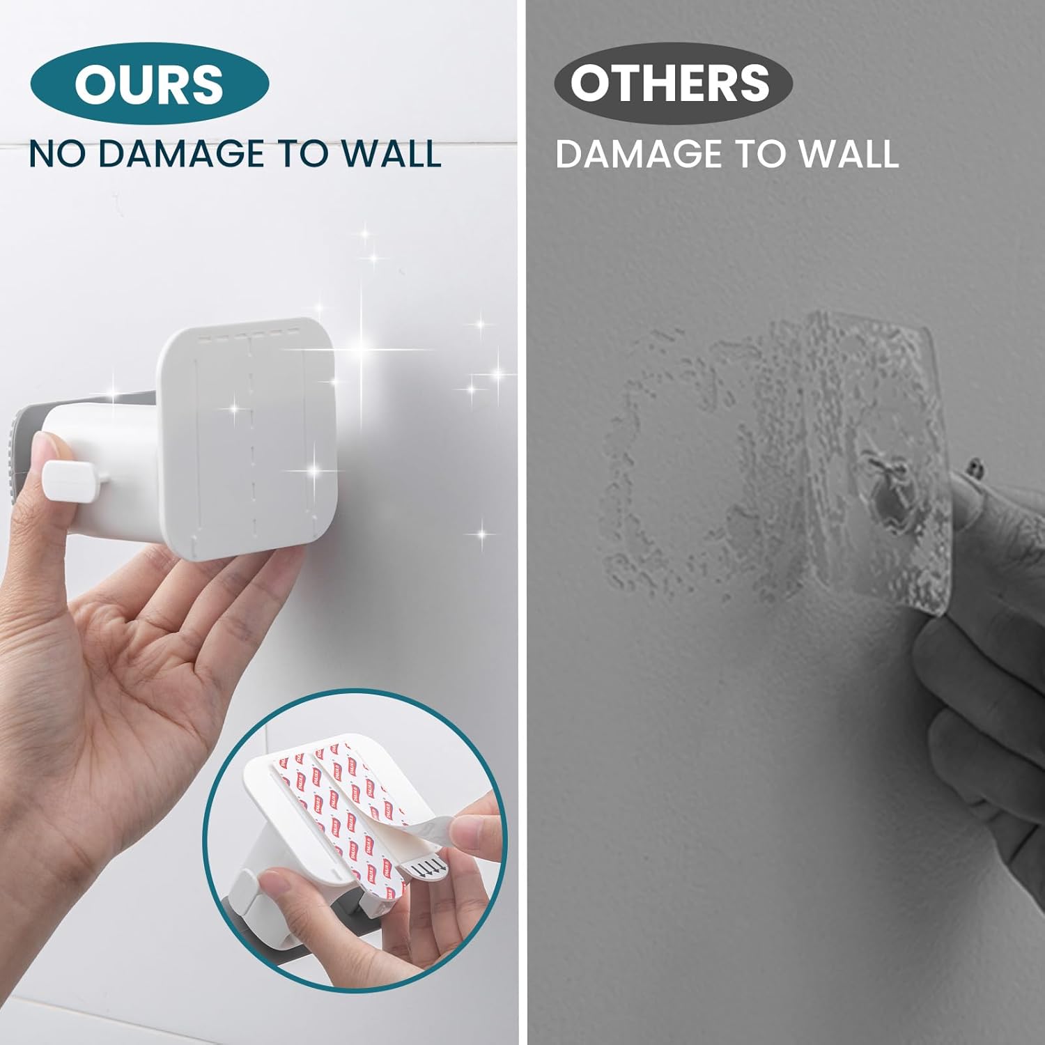 TAILI Easy-Hold Wall Mount Broom Holder