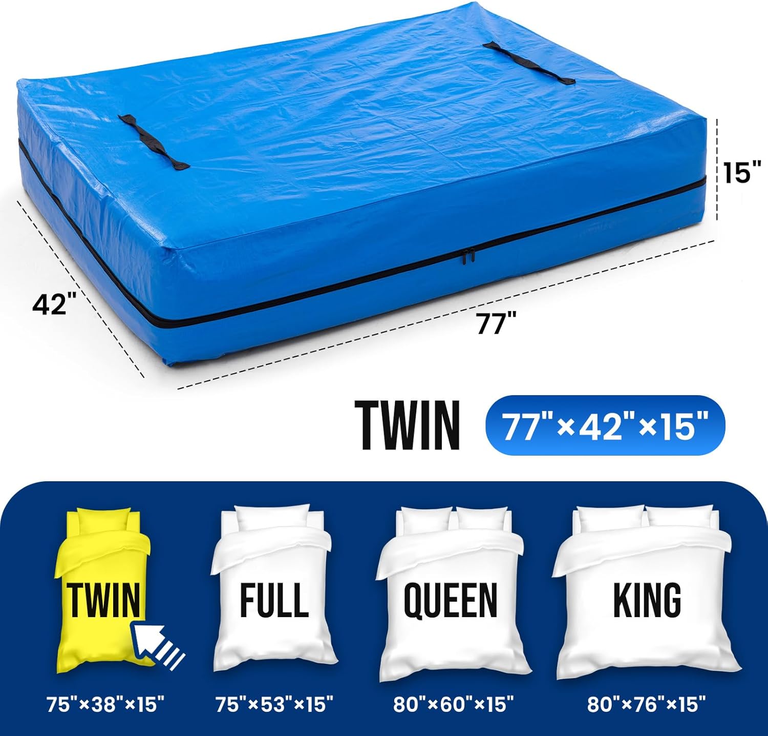 TAILI Twin Mattress Bags