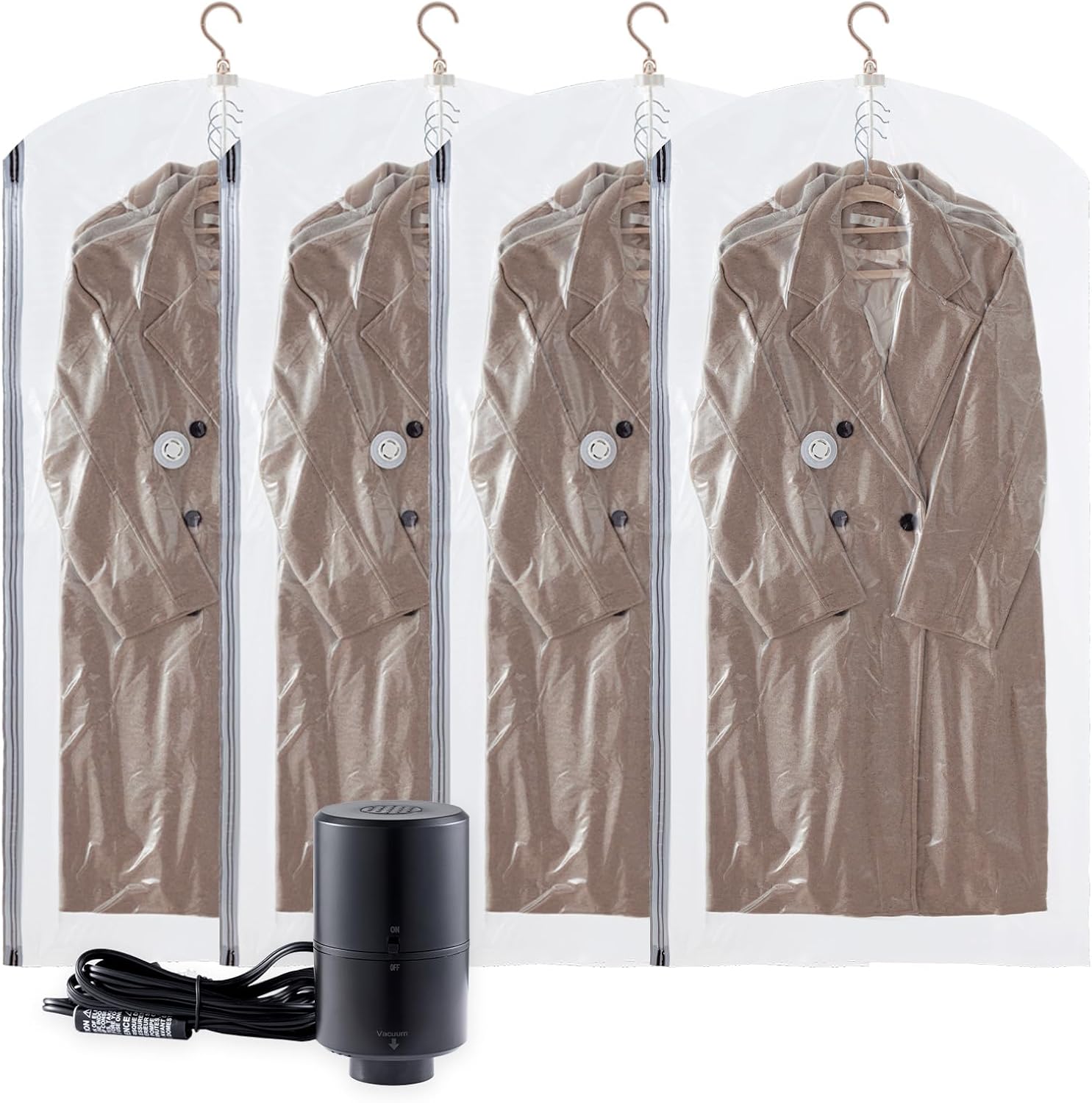 TAILI Hanging Vacuum Storage Bags