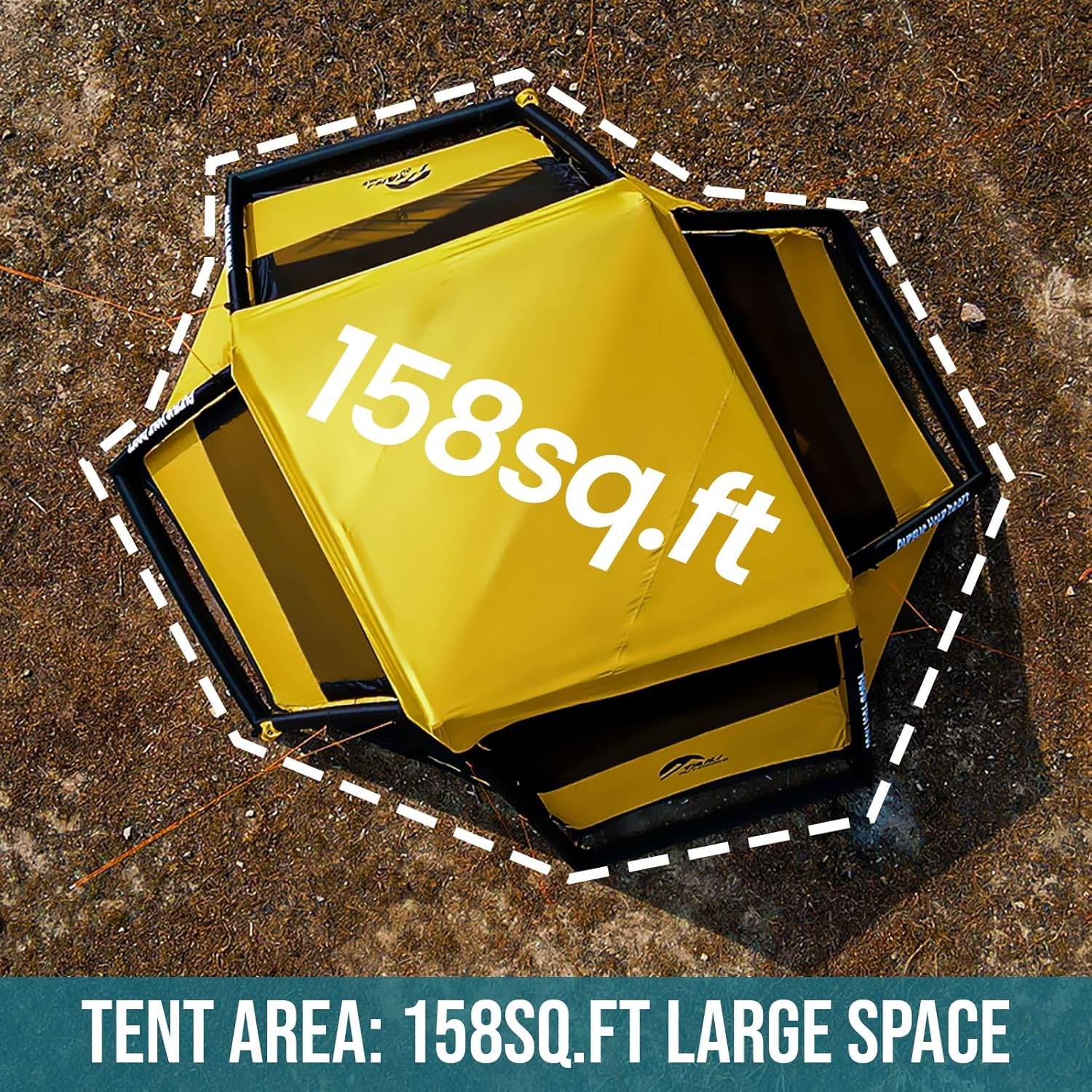 TAILI Octagonal Double-Chamber Inflatable Tent