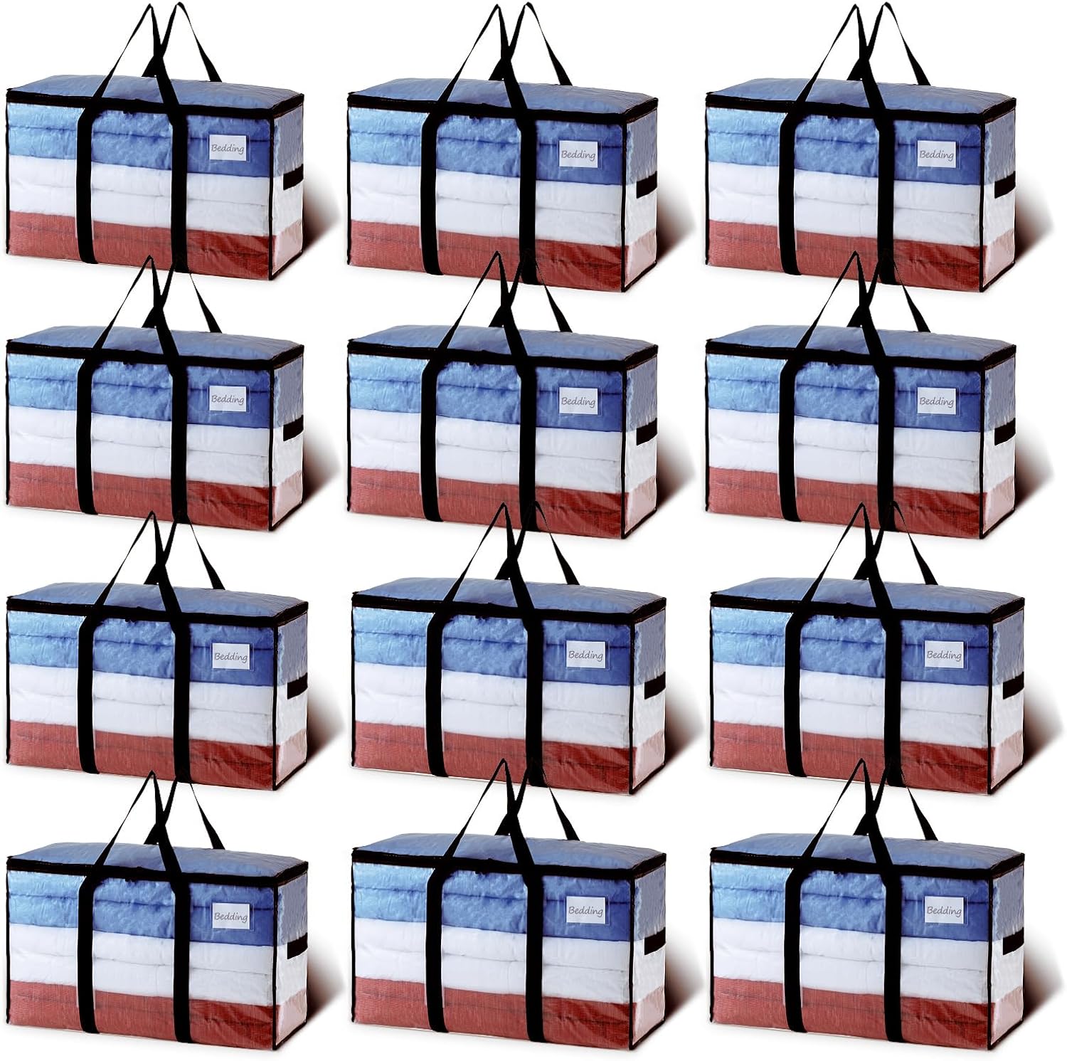 TAILI Clear Extra Large  Moving Bags with Window