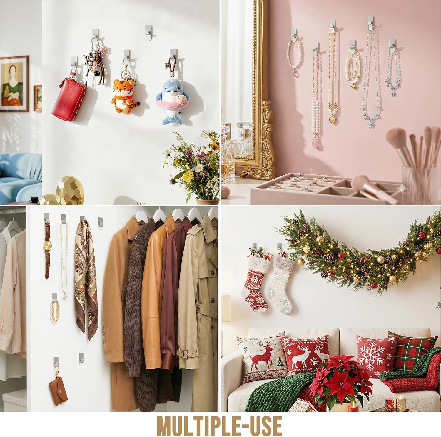 TAILI Easy-Metal Adhesive Hooks