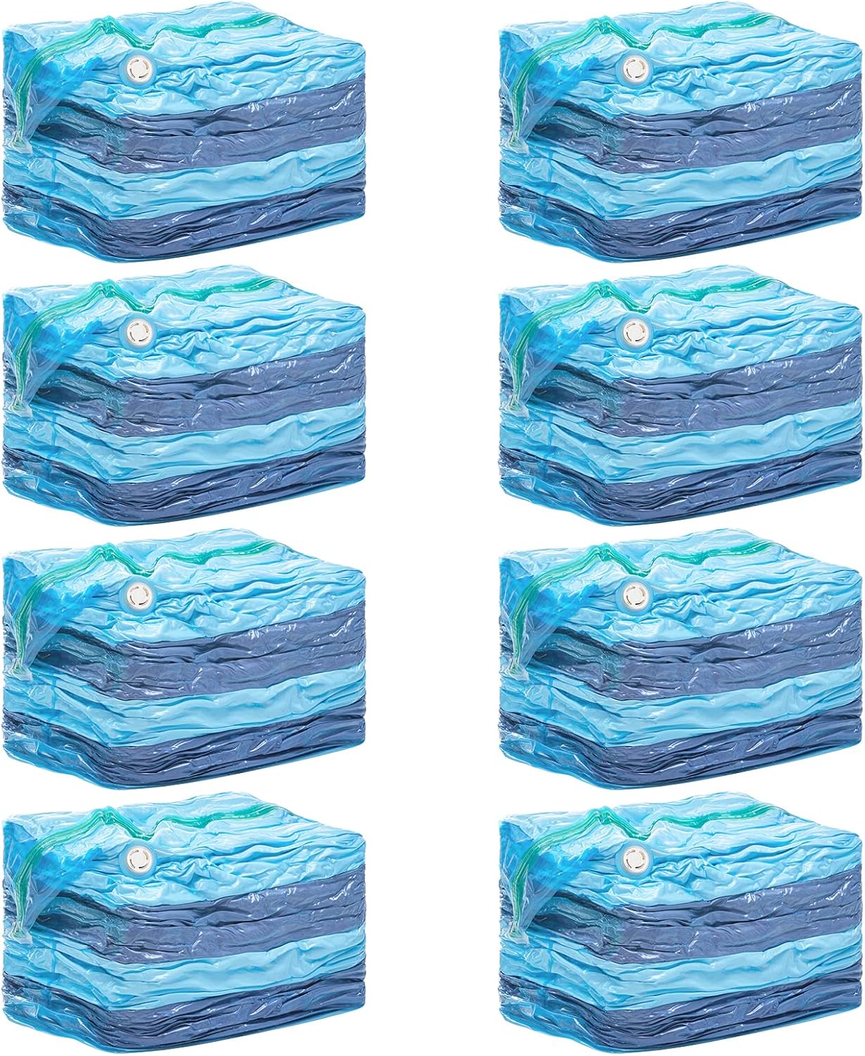 TAILI Blue Extra Large Cube Vacuum Storage Bags