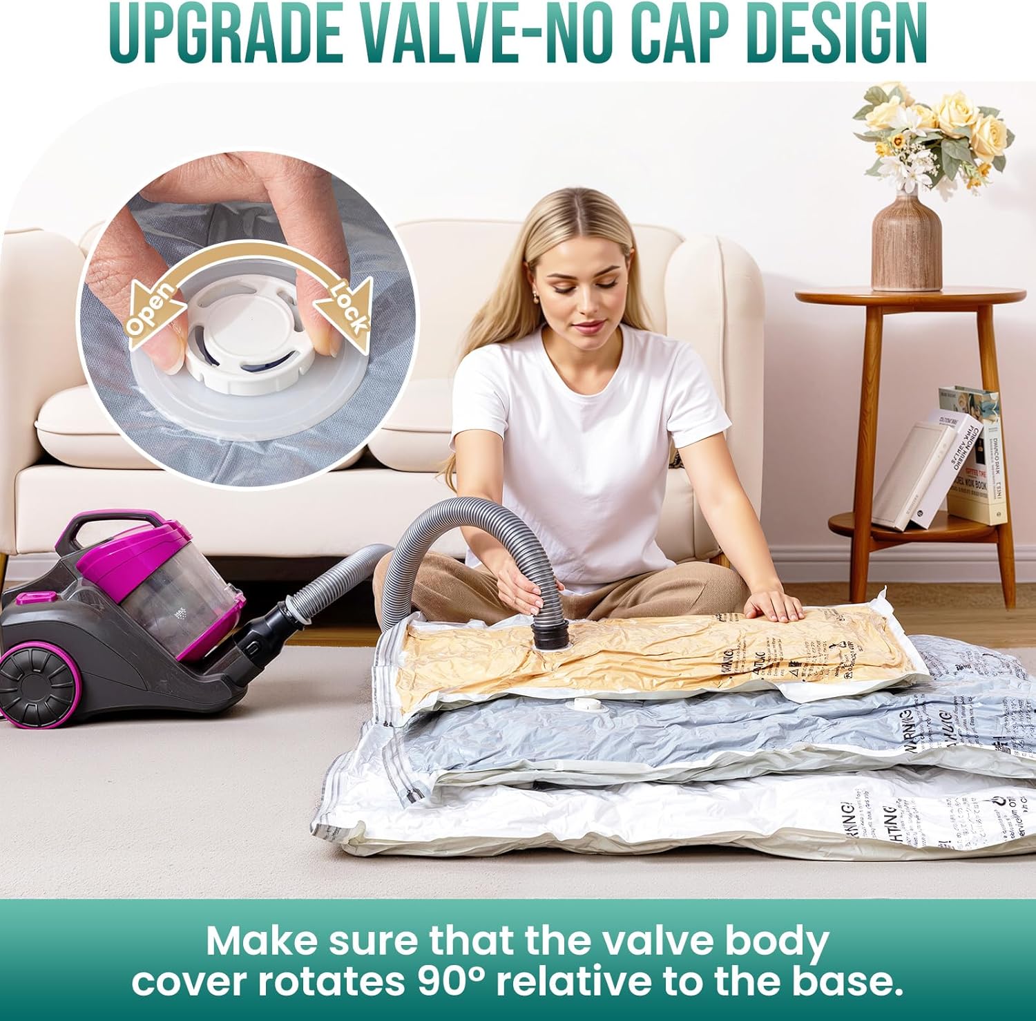 TAILI Combo Flat Vacuum Storage Bags