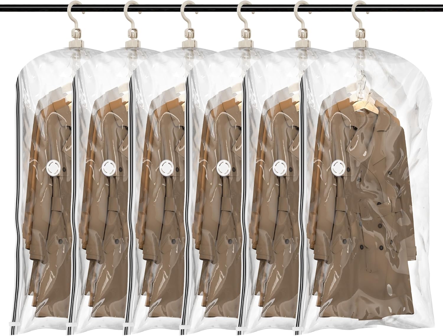 TAILI Black Hanging Vacuum Storage Bags