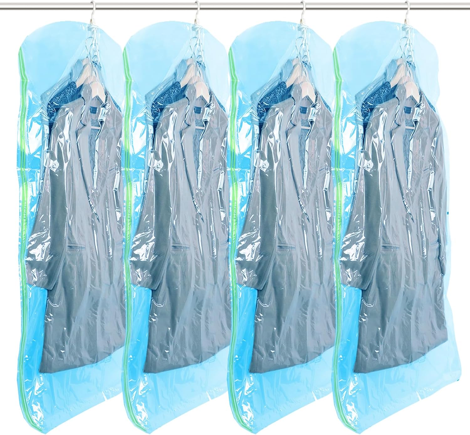 TAILI Blue Hanging Vacuum Storage Bags