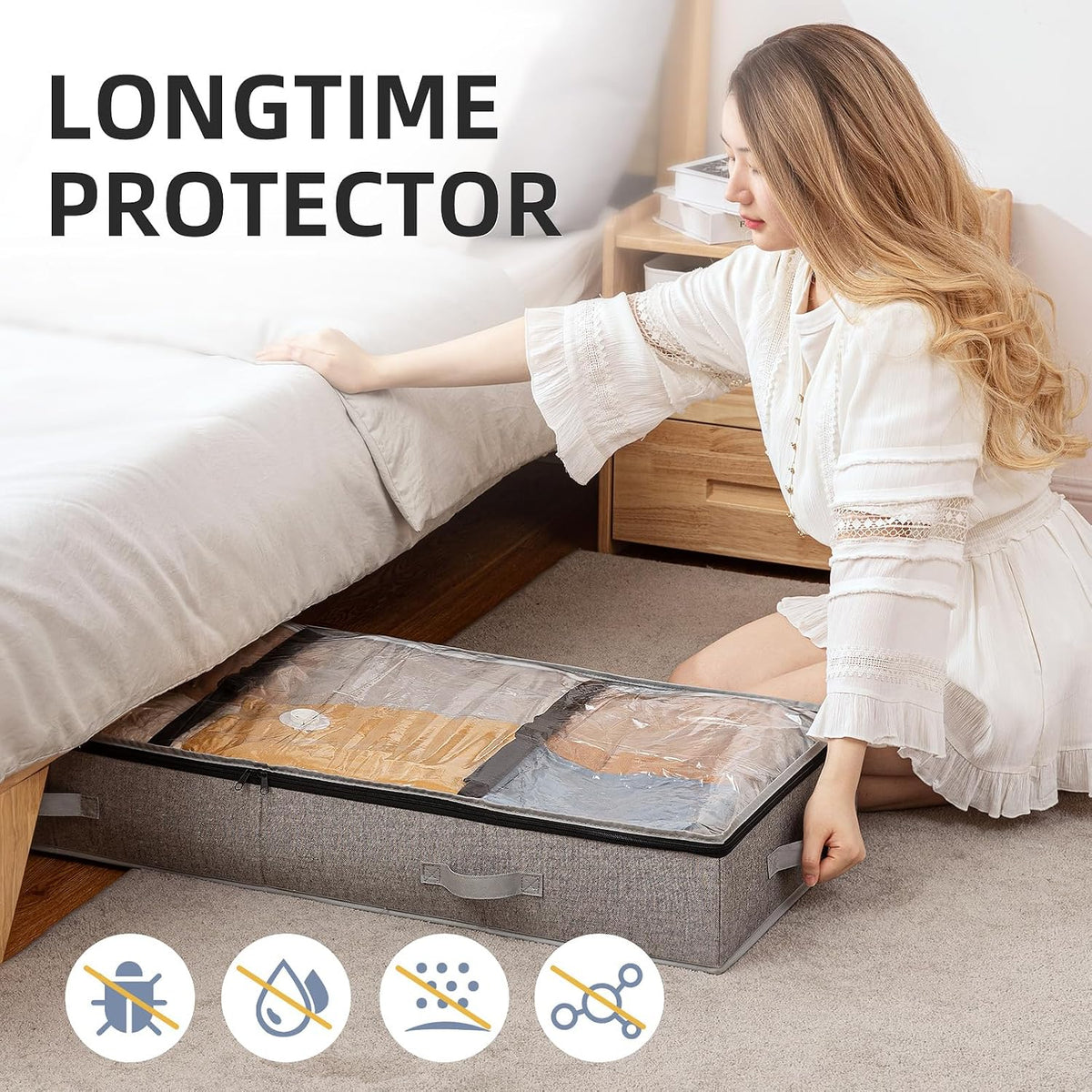 TAILI Under Bed Vacuum Storage Bags