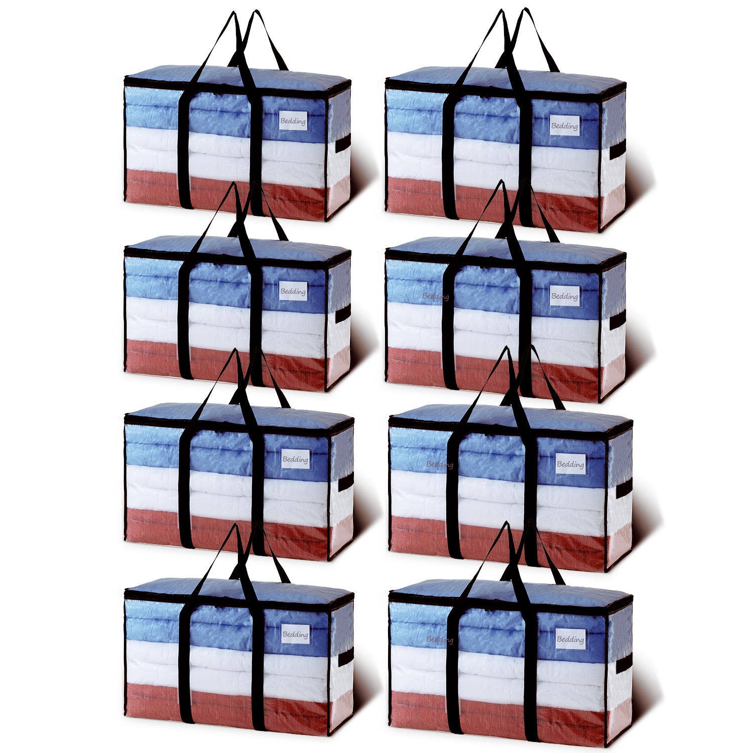 TAILI Clear Extra Large  Moving Bags with Window