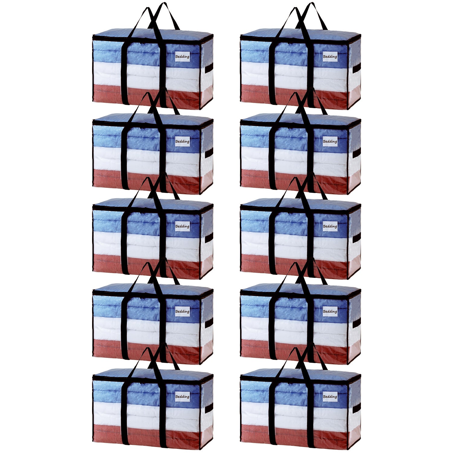 TAILI Clear Extra Large  Moving Bags with Window