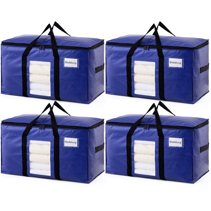 TAILI Dark Blue Extra Large  Moving Bags with Window