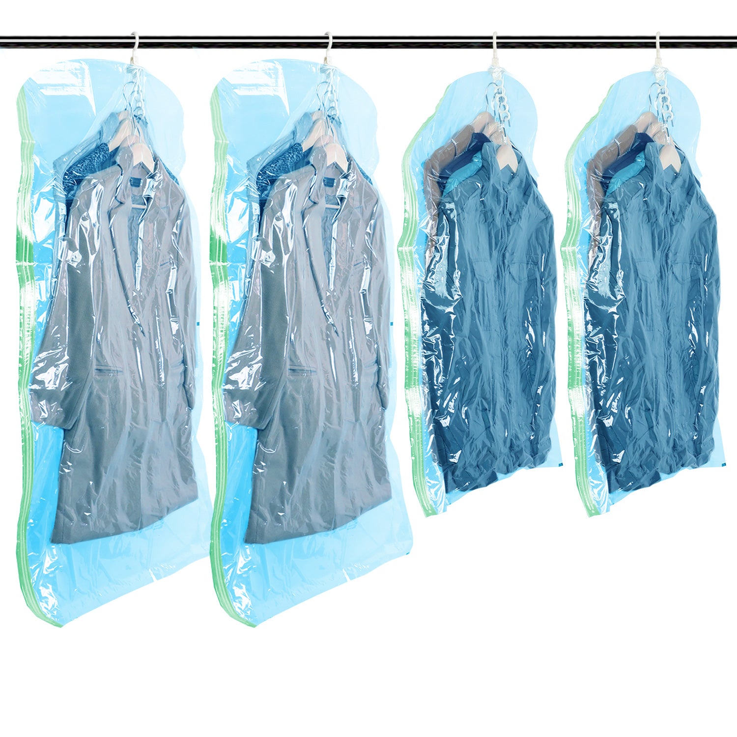 TAILI Blue Hanging Vacuum Storage Bags