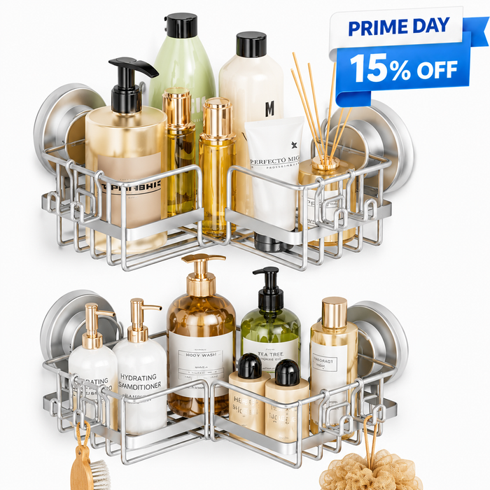 TAILI LINE Series Suction Corner Shower Caddy
