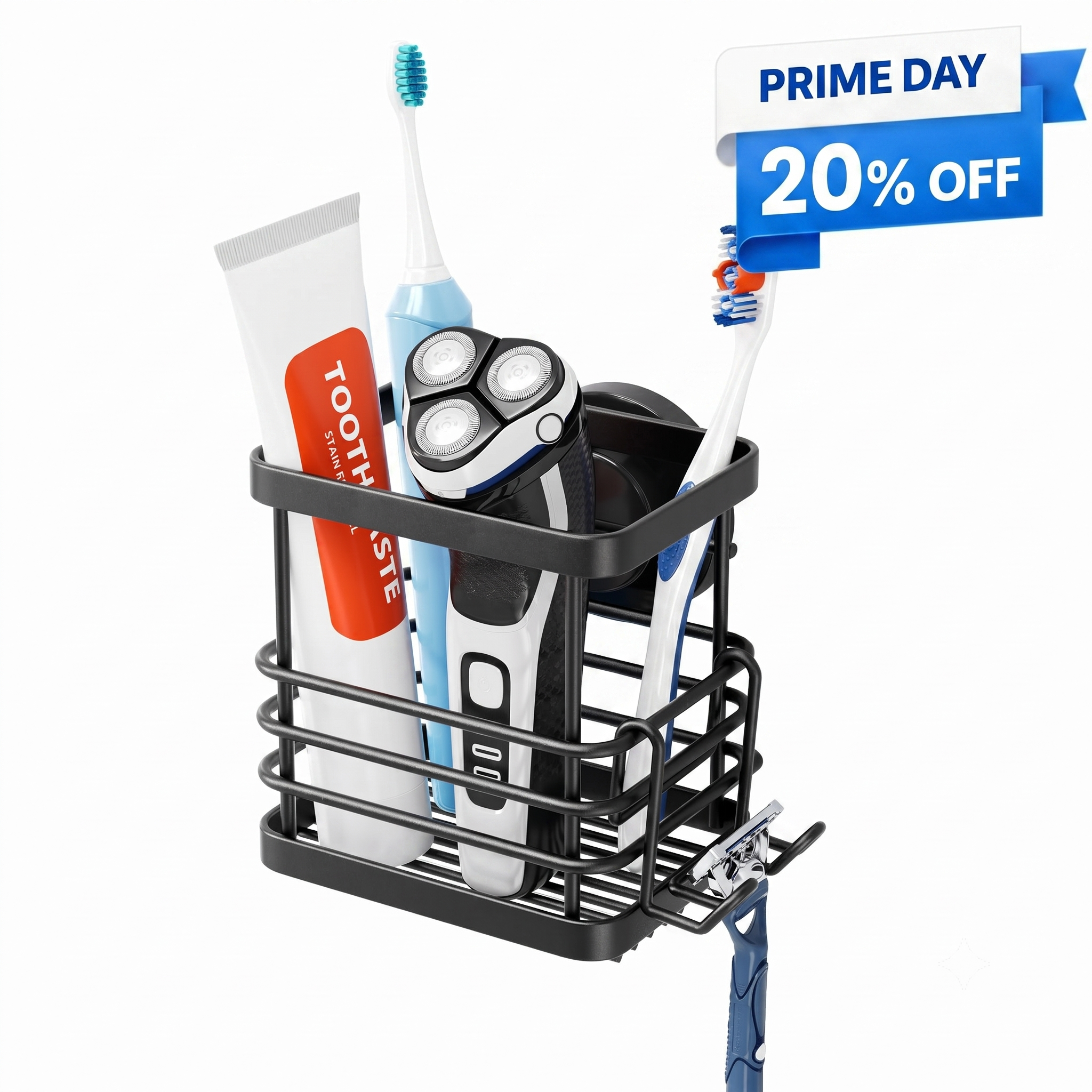 TAILI Trace Series Patented Suction Toothbrush Holder