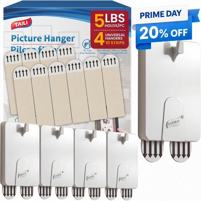 TAILI Easy-magic Heavy Duty Picture Hanging Strips