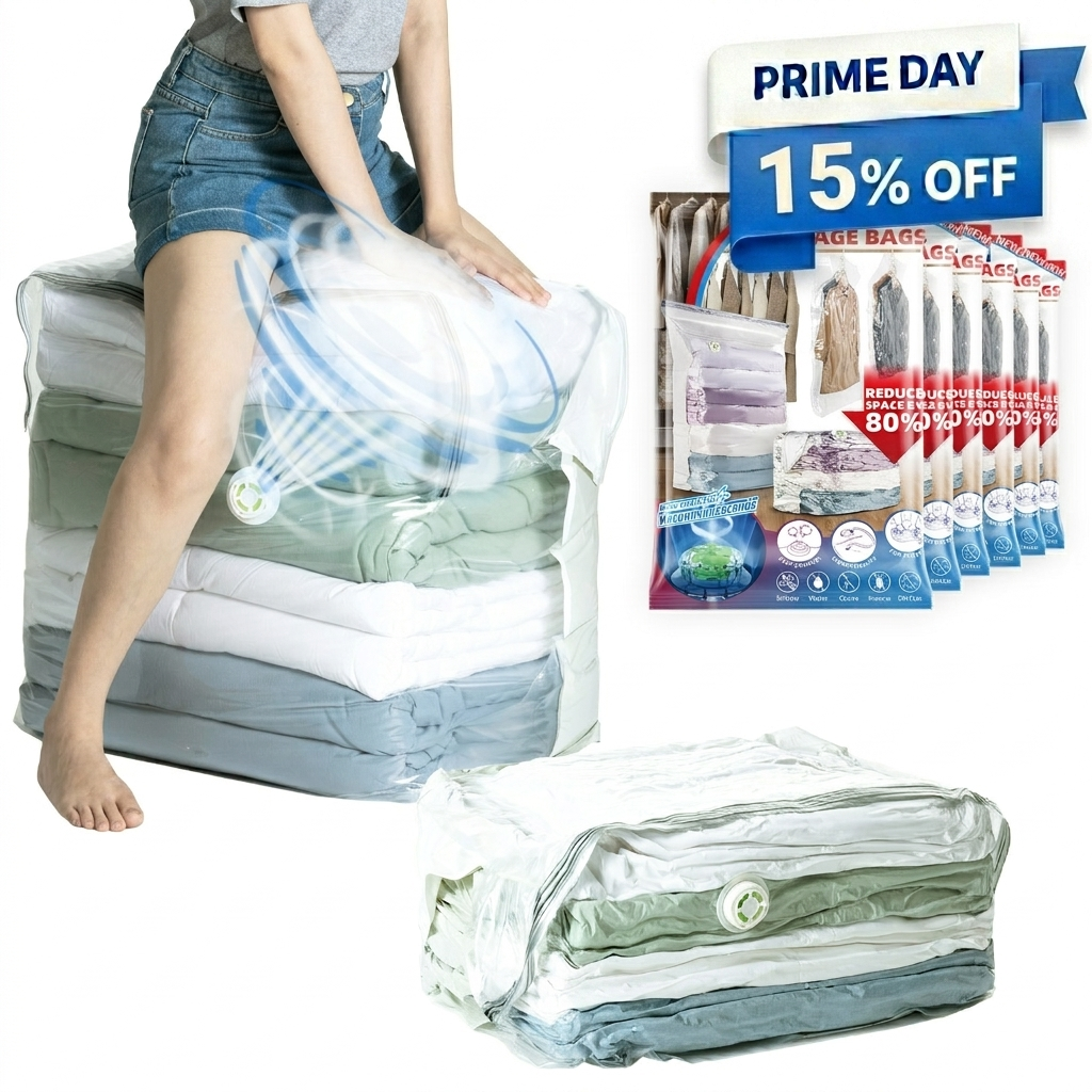 TAILI Clean Cube Vacuum Storage Bags