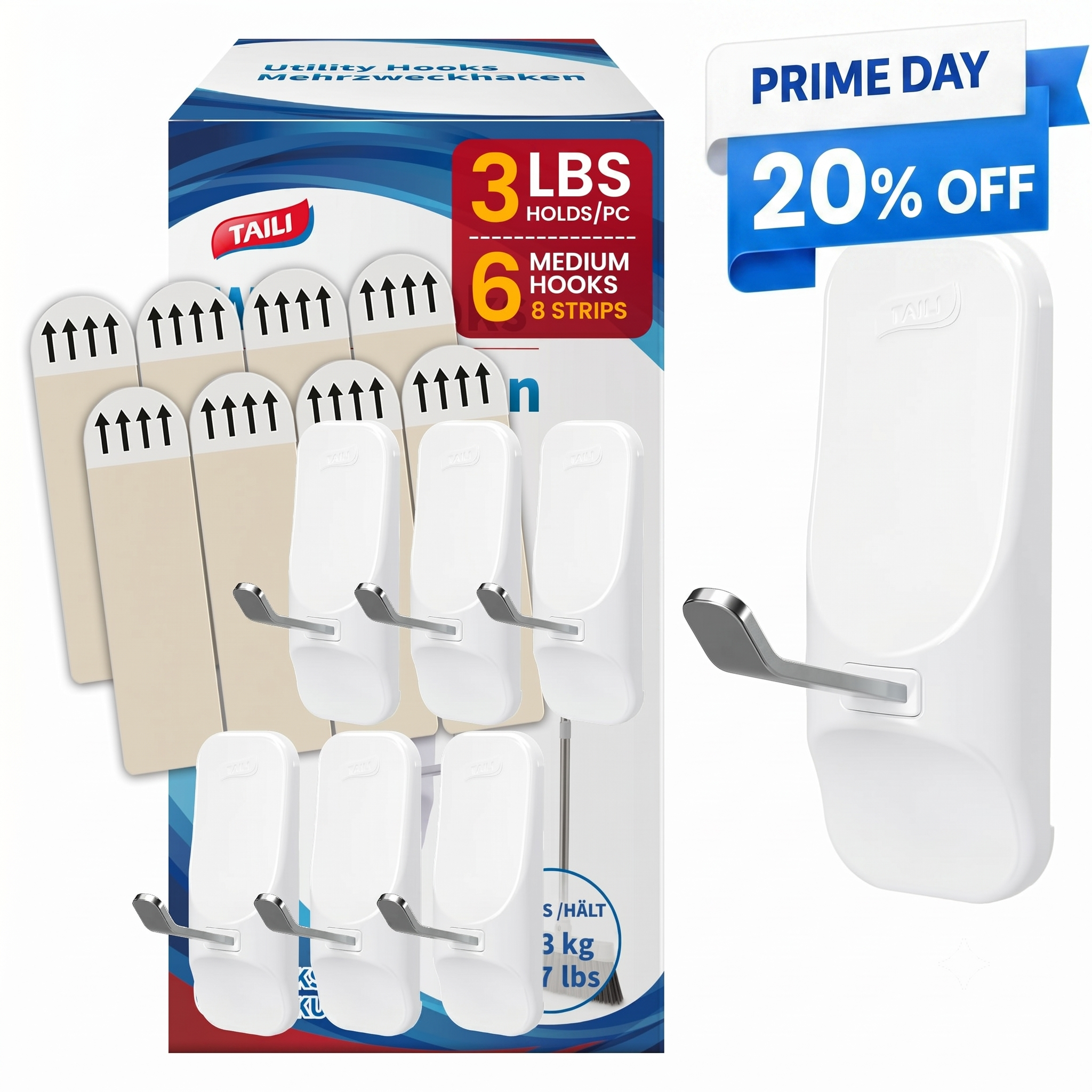 TAILI Easy-Wire Hanging Hooks