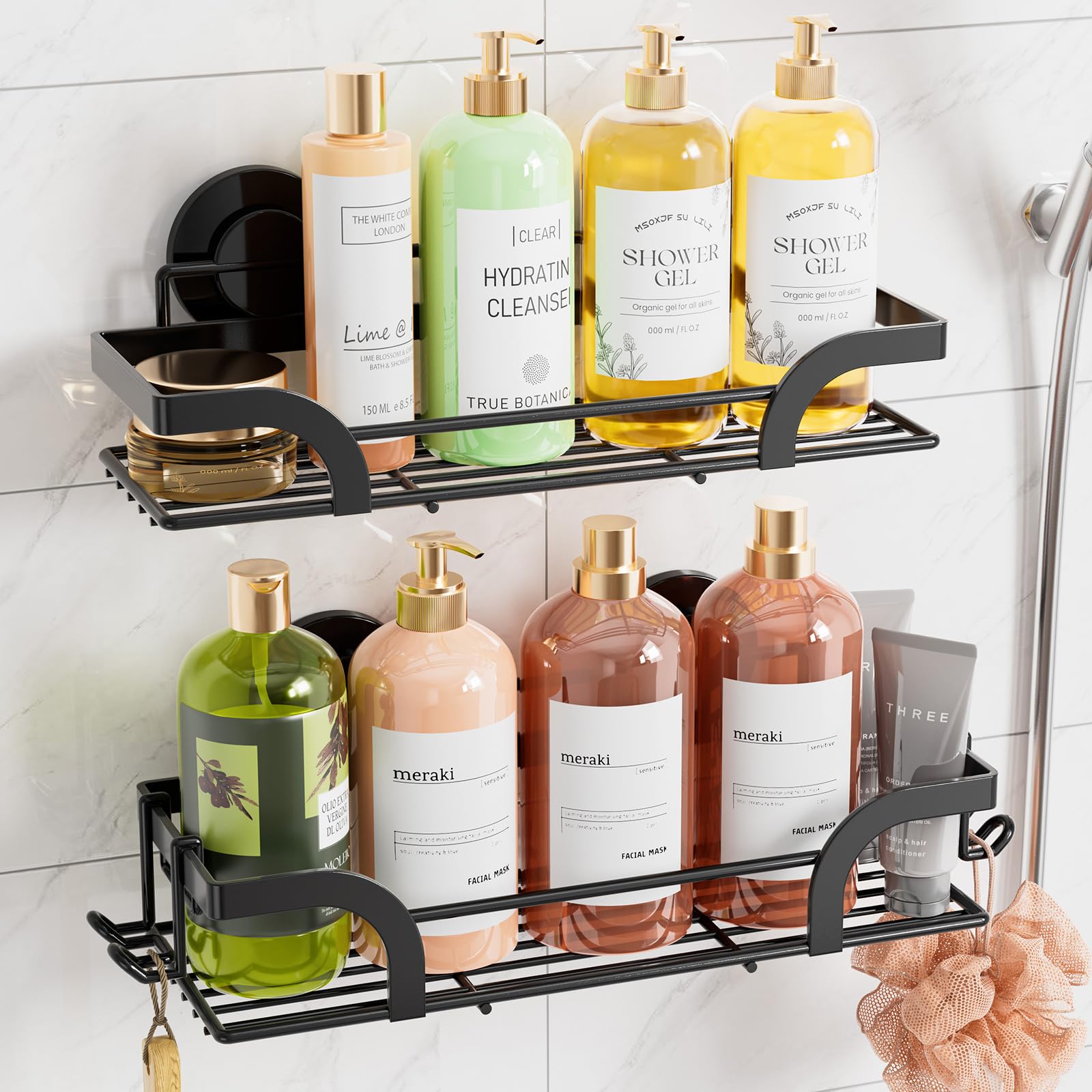 TAILI Trace Series Suction Shower Caddy