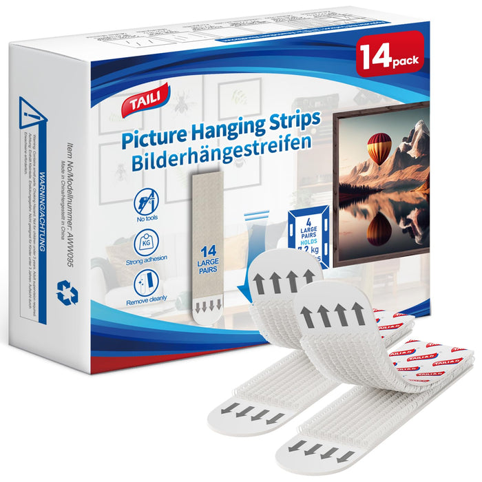 TAILI Easy-Magic Hanging Picture Magic Tape Adhesive Strip