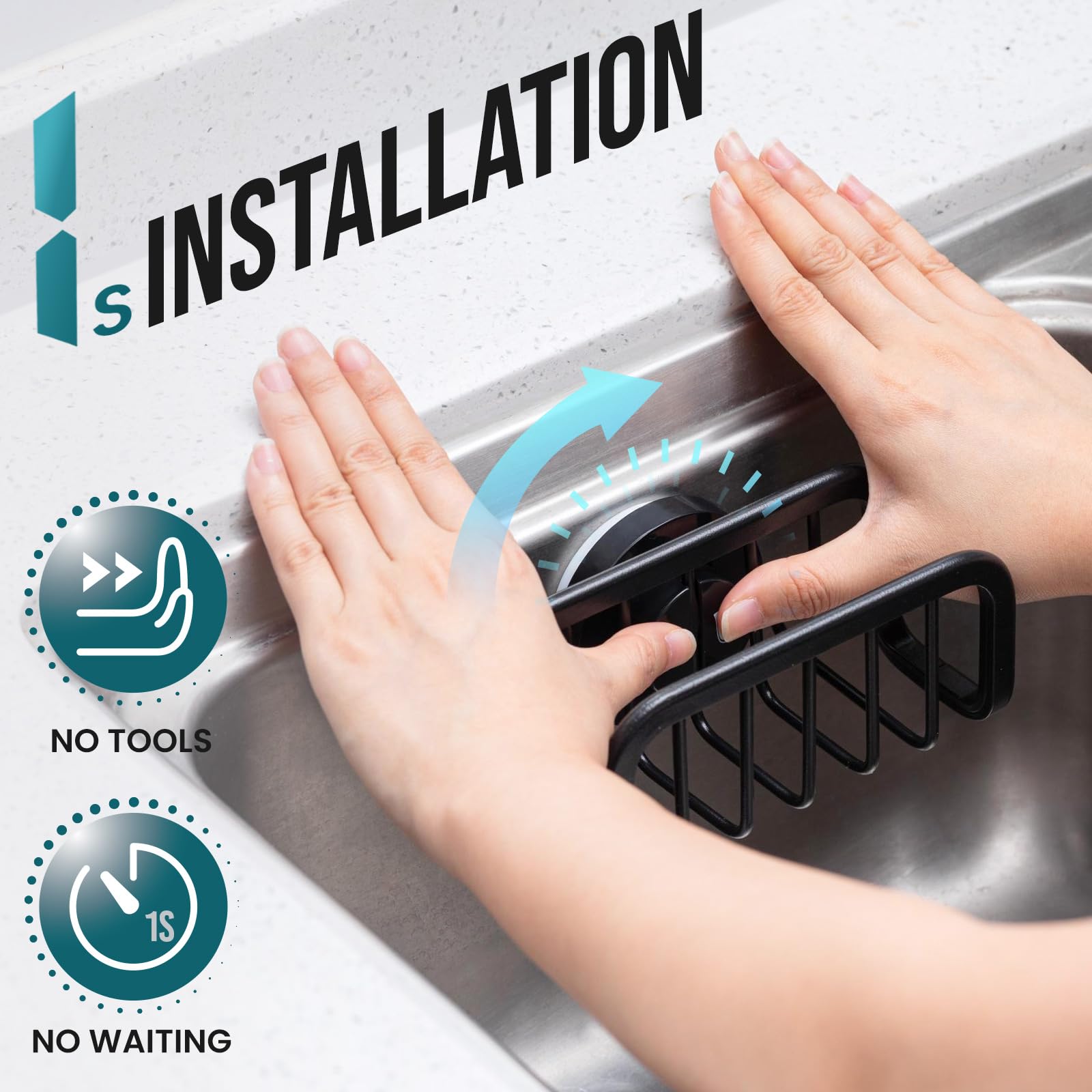 TAILI Suction Sponge Holder