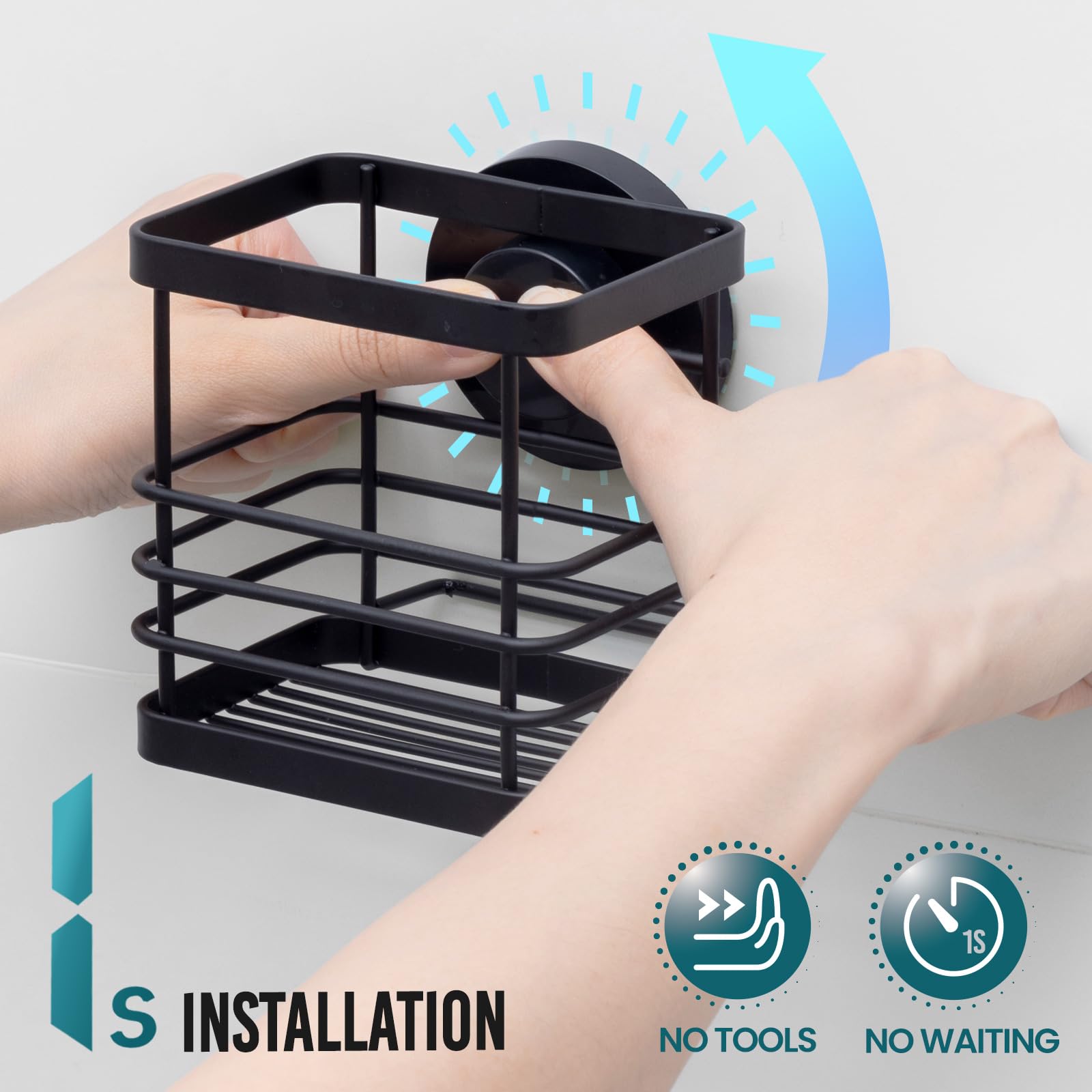 TAILI Trace Series Patented Suction Toothbrush Holder