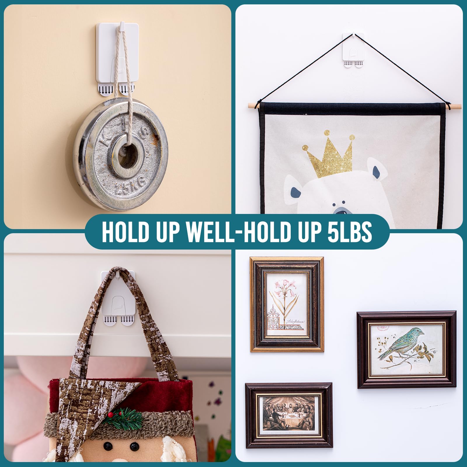 TAILI Easy-magic Heavy Duty Picture Hanging Strips