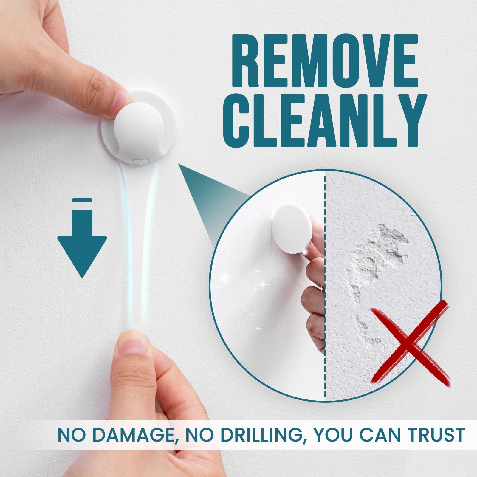 TAILI Christmas Light Clips 20 Pcs Indoor String Light Hooks