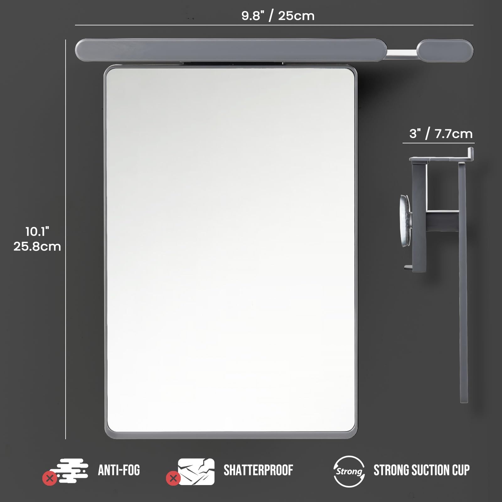 TAILI Nice Series  Fogless Shower Mirror